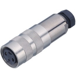 1 pcs - binder Circular Connector, 2 Contacts, Cable Mount, M16 Connector, Socket, Female, IP67, 423 Series