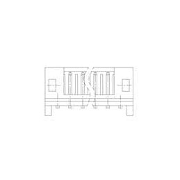 10 pcs : 140-504-415-000 - Headers & Wire Housings 4 Position Inline Connector