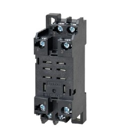 1 pcs - Omron 8 Pin 2000V DIN Rail Relay Socket, for use with LY Series Bi-polar Relay