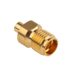 1 pcs - RS PRO, jack Cable Mount SMA Connector, 50Ω, Crimp Termination, Straight Body