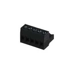 10 pcs : 39520-0005 - Pluggable Terminal Blocks 5.0MM EURO PLUG RA BLK 5CKT