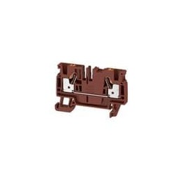 10 pcs : 2534370000 - DIN Rail Terminal Blocks A2C 4 BR