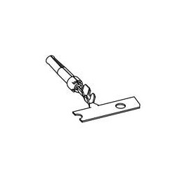 10 pcs : 180-001-170L001 - D-Sub Contacts Male Contact 24-26AWG Gold Flash