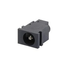 10 pcs : PJ-042 - DC Power Connectors 1.65 x 5.15 mm, 2.5 A, Horizontal, Through Hole, Kinked Pins, Dc Power Jack Connector