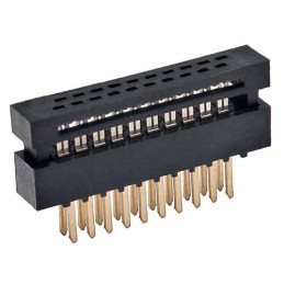 1 pcs - HARWIN, M50 Cable connector Plug 20 Way, IDC Termination