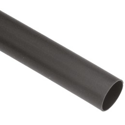 1 Reel of 600 M - TE Connectivity Heat Shrink Tubing, Black 1.6mm Sleeve Dia. x 600m Length 2:1 Ratio, LSTT Series
