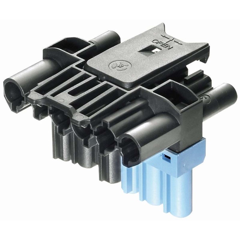 1 pcs - Wieland GST18i6 Series T-Distributor, 6-Pole, Cable Mount, 20A, IP20