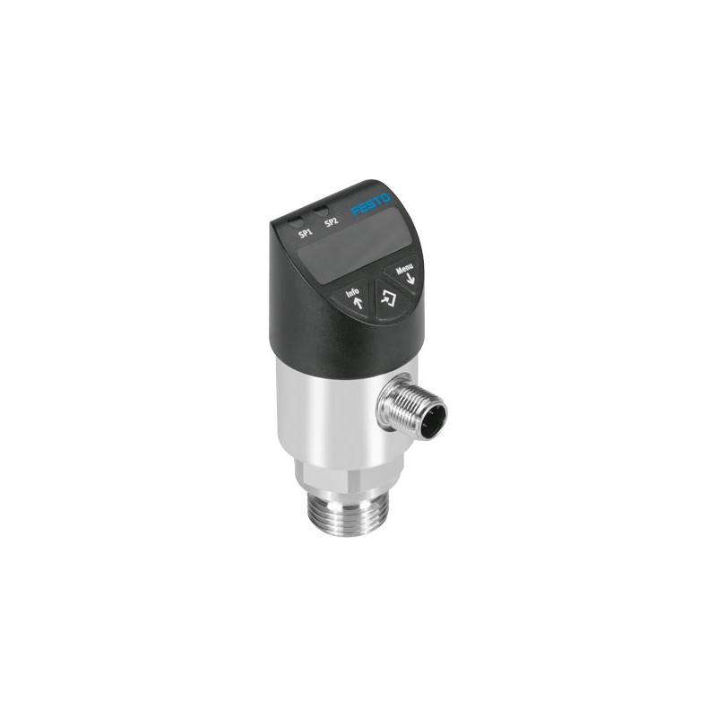 1 pcs - Festo Pressure Sensor, 35V dc, IP65, IP67 +10 bar