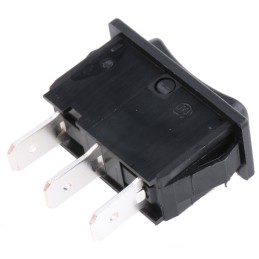 1 pcs - Marquardt SPDT, (On)-Off-(On) Rocker Switch Panel Mount