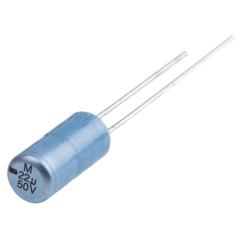 20 pcs - MAL201351229E3 Vishay 22μF Aluminium Electrolytic Capacitor 50V dc, Radial, Through Hole - MAL201351229E3
