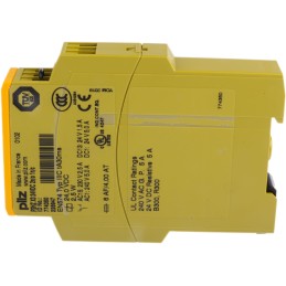 1 pcs - Pilz Dual-Channel Two Hand Control Safety Relay, 24V dc, 2 Safety Contacts