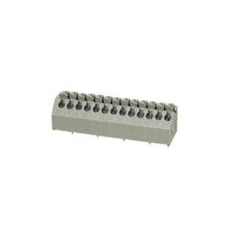 10 pcs : TBL002A-350-13GY-2GY - Fixed Terminal Blocks Terminal block, screwless, 3.50, 45, 13 poles, cool gray