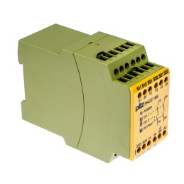 1 pcs - Pilz Dual-Channel Safety Switch/Interlock Safety Relay, 24 V dc, 110V ac, 2 Safety Contacts