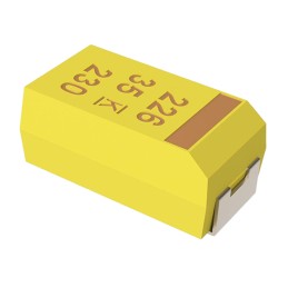 10 pcs - T491D106K050AT KEMET 10μF MnO2 Tantalum Capacitor 50V dc, T491 Series