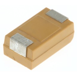 10 pcs - T491D106K050AT KEMET 10μF MnO2 Tantalum Capacitor 50V dc, T491 Series