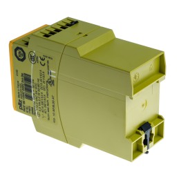 1 pcs - Pilz Dual-Channel Safety Switch/Interlock Safety Relay, 24 V dc, 110V ac, 2 Safety Contacts