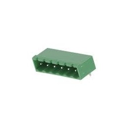 10 pcs : 39532-6006 - Pluggable Terminal Blocks 5.08MM EURO HEADER R O HEADER RA GRN 6CKT