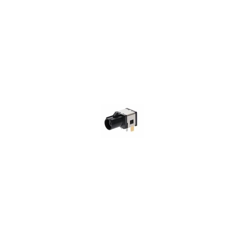 10 pcs : 201126-0001 - RF Connectors / Coaxial Connectors FAKRA JACK RA TH 50 Ohms KEY-A BLK