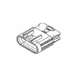 10 pcs : 15397579 - Automotive Connectors CON GT150 6W ML ASY