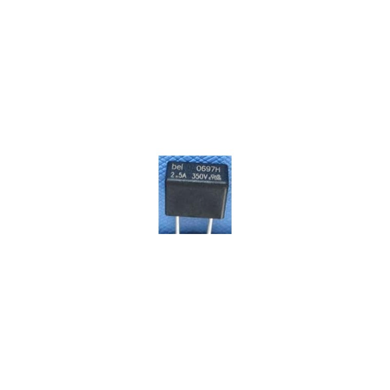 10 pcs : 0697H2000-02 - Fuses with Leads - Through Hole 2A 350V