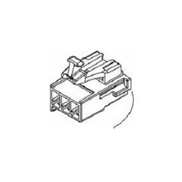 10 pcs : 12129489 - Automotive Connectors 3P FM BLK CONN MP 280 SERIES 30AMPS