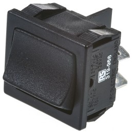 1 pcs - Arcolectric (Bulgin) Ltd DPST, On-Off Rocker Switch Panel Mount
