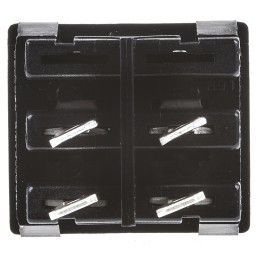 1 pcs - Arcolectric (Bulgin) Ltd DPST, On-Off Rocker Switch Panel Mount