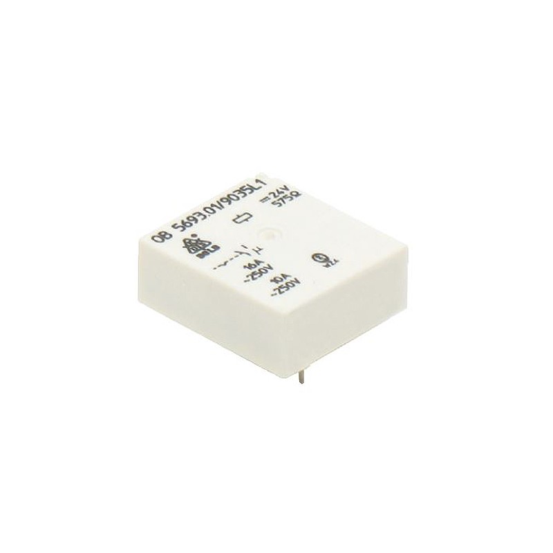 1 pcs - Dold PCB Mount Latching Power Relay, 12V dc Coil, 16A Switching Current, SPDT
