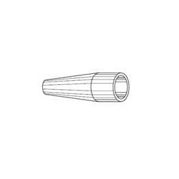 10 pcs : GMB.00.032.DN - Circular Push Pull Connectors BEND RELIEF - BLACK