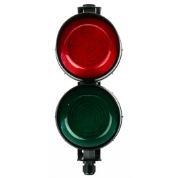 1 pcs - Moflash LED TL Series LED Beacon, 2 Lights, 20 - 30 V, Wall Mount