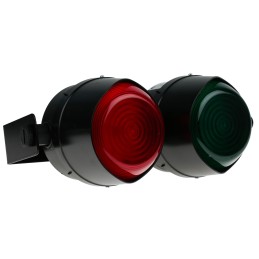 1 pcs - Moflash LED TL Series LED Beacon, 2 Lights, 20 - 30 V, Wall Mount