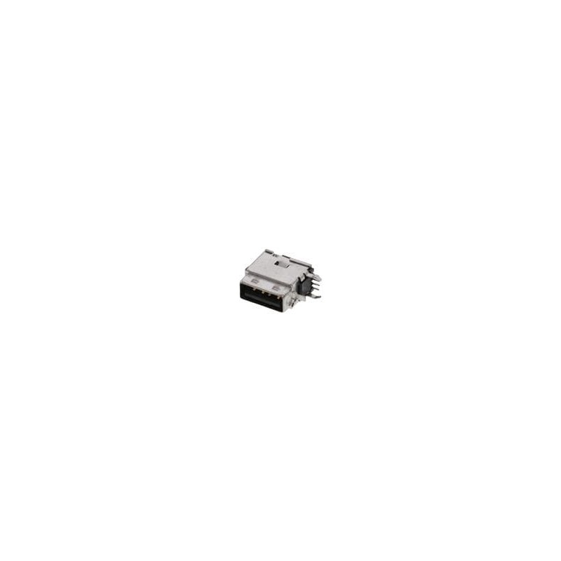 10 pcs : 89485-8001 - USB Connectors USB Type A Recept Single Upright R/A