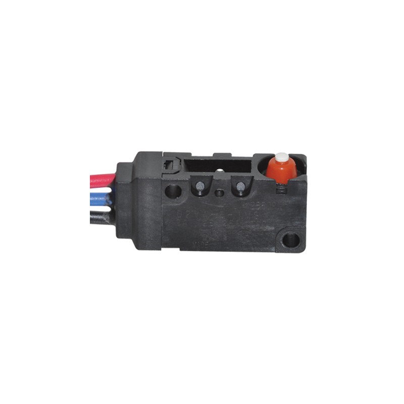1 pcs - Omron Pin Plunger Micro Switch, Wire Lead Terminal, 3 A @ 125 V ac, SP-CO, IP67