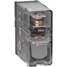 1 pcs - Schneider Electric Plug In Power Relay, 24V dc Coil, 10A Switching Current, SPDT
