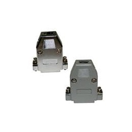10 pcs : 978-015-010R031 - D-Sub Backshells 15P TOP ENTRY GREY PLASTIC