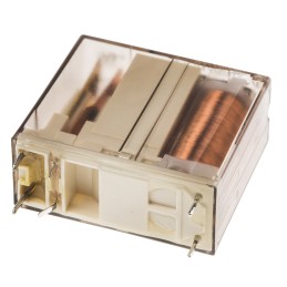 1 pcs - TE Connectivity PCB Mount Power Relay, 24V dc Coil, 12A Switching Current, SPST