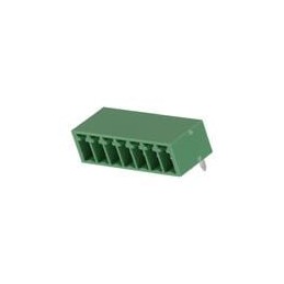 10 pcs : 39502-6007 - Pluggable Terminal Blocks 3.5MM EURO HEADER RA O HEADER RA GRN 7CKT