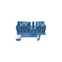 10 pcs : 1608520000 - DIN Rail Terminal Blocks ZDU 2.5, BU