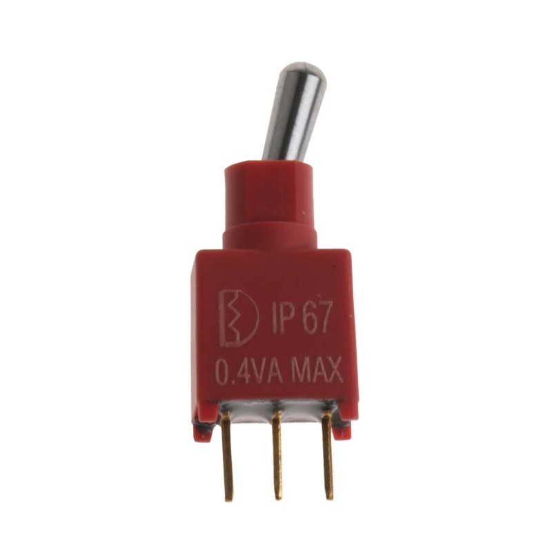 1 pcs - RS PRO Toggle Switch, PCB Mount, On-On, SPDT, Through Hole Terminal