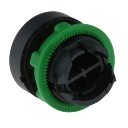 1 pcs - Schneider Electric Harmony XB5 Series Black Spring Return Push Button Head, 22mm Cutout, IP66, IP67, IP69K