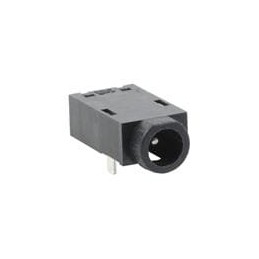 10 pcs : PJ-041-SMT-TR - DC Power Connectors power jack, 0.65 x 2.6 mm, horizontal, SMT, 0 switches, T&R package