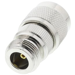 1 pcs - RF Solutions Straight 50Ω RF Adapter N Plug to N Socket 3GHz