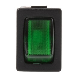 1 pcs - RS PRO Illuminated SPST, On-Off Rocker Switch Panel Mount