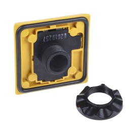 1 pcs - ABB Red/Yellow Rotary Handle