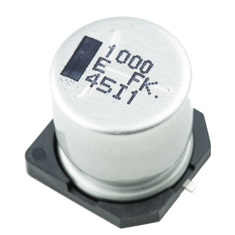 20 pcs - EEEFK1E102AQ Panasonic 1000μF Aluminium Electrolytic Capacitor 25V dc, Surface Mount - EEEFK1E102AQ