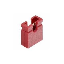 10 pcs : M7581-05 - Headers & Wire Housings JUMPER SOCKET OPEN TOP RED