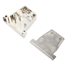 1 pcs - RS PRO ABS D Sub Backshell, 25 Way, Strain Relief