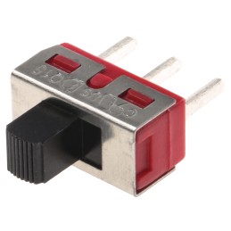 1 pcs - RS PRO PCB Slide Switch SPDT Latching 5 A @ 28 V dc Top