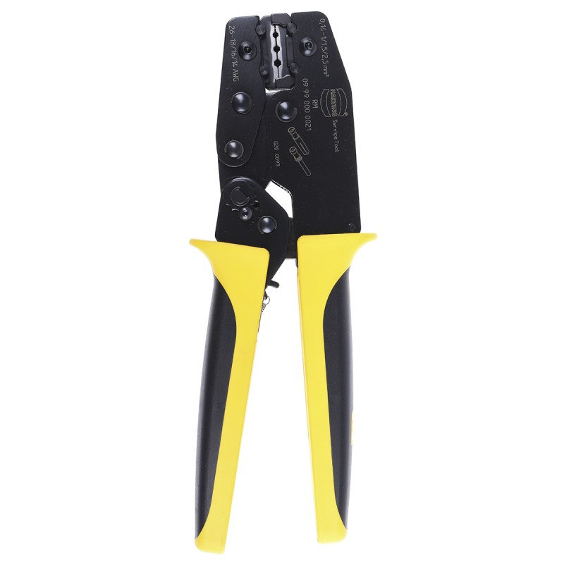 1 pcs - HARTING Hand Ratcheting Crimp Tool for Han D Connector Contacts, Han E Connector Contacts, Han-Yellock Connector