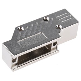 1 pcs - MH Connectors MHDCMR Series Zinc Right Angle D Sub Backshell, 15 Way, Strain Relief